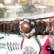 Load image into Gallery viewer, Wall mirror with acid etchings, early 1900s