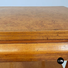 画像をギャラリービューアに読み込む, Coffee table in buxus and wood, 1930-1940s