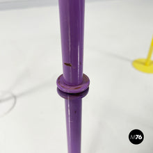 将图片加载到图库查看器,Coffe table in glass and metal rods, 1980s