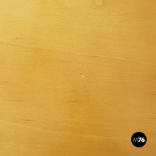 Charger l'image dans la galerie, Dining table or desk in wood and black metal, 1980s