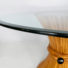 Load image into Gallery viewer, Dining table by McGuire, 1970s