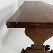 Carica l'immagine nel visualizzatore di Gallery, Wooden refectory dining table, 1700s