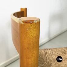 Load image into Gallery viewer, Wood and wicker chairs Bermuda by La Rinascente, 1960s