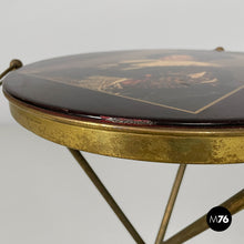 画像をギャラリービューアに読み込む, Coffee table in brass, 1950s