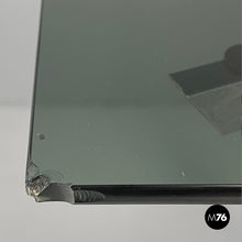 将图片加载到图库查看器,Coffee table in steel and smoked glass, 1970s