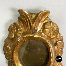 Charger l'image dans la galerie, Wall lamps in gilded wood and mirror, 1700s