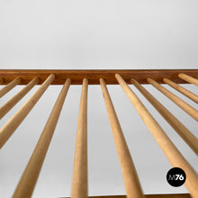 将图片加载到图库查看器,Cart in wood and green metal, 1920s