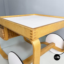 将图片加载到图库查看器,Cart Tea Trolley 900 by Alvar AAlto for Artek, 1970s