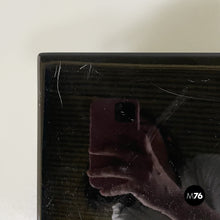 画像をギャラリービューアに読み込む, Coffee tables in black lacquered wood, 1990s