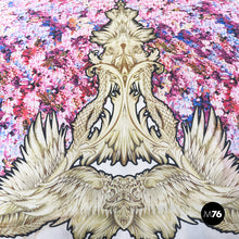 画像をギャラリービューアに読み込む, Fabric cushion by Roberto Cavalli, 2000s