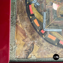 画像をギャラリービューアに読み込む, Batik painting of Indian religion, 1900-1990s