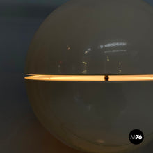 Charger l'image dans la galerie, Chandelier in white metal, 2000s