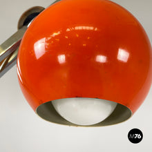 Carica l'immagine nel visualizzatore di Gallery, Floor lamp in orange metal, 1970s