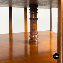 Load image into Gallery viewer, Revolving wooden bookcase, 1940s