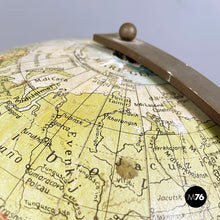 画像をギャラリービューアに読み込む, Table globe in metal, 1960s