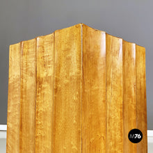 Charger l'image dans la galerie, Wooden square pedestals with wavy profile, 1960s