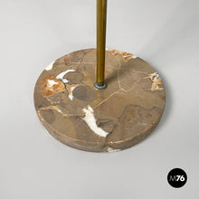 将图片加载到图库查看器,Ashtrays in brass and marble, 1950s