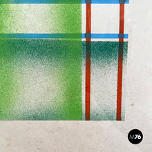 画像をギャラリービューアに読み込む, Geometrical painting on paper, 1990s