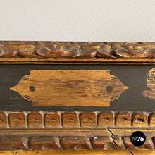 画像をギャラリービューアに読み込む, Painting with finely crafted wooden frame, 1800-1900s