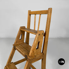 Load image into Gallery viewer, Chair ladder in wood, 1930s