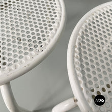 Charger l'image dans la galerie, Outdoor coffe tables in white metal by Emu, 1960s