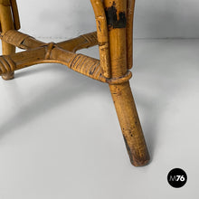 画像をギャラリービューアに読み込む, Stools in rattan, 1960s