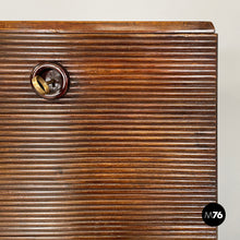 画像をギャラリービューアに読み込む, Wooden sideboard with four doors by Gio Ponti, 1940s