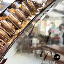 Load image into Gallery viewer, Wall mirror with acid etchings, early 1900s