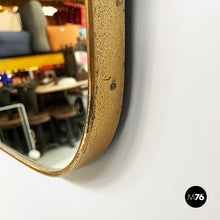 Charger l'image dans la galerie, Wall mirror with brass, 1950s