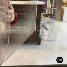 画像をギャラリービューアに読み込む, Wall mirror with acidified decorations in wood, 1930s