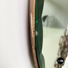 画像をギャラリービューアに読み込む, Wall mirror with iron curl details, 1960s