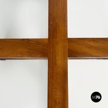 画像をギャラリービューアに読み込む, Coffee table in wood and glass, 1980s