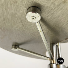 画像をギャラリービューアに読み込む, Metal coffee table with double shelf, 1990s