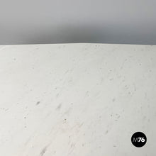 画像をギャラリービューアに読み込む, Dining table in marble, wood and bass, 1960s