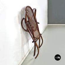 画像をギャラリービューアに読み込む, Wooden Thonet armchair with Vienna straw, late 1800