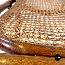 画像をギャラリービューアに読み込む, Wooden Thonet armchair with Vienna straw, late 1800
