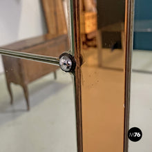 Load image into Gallery viewer, Art Decò wall mirror with peach colored parts, 1930s