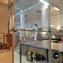 Load image into Gallery viewer, Art Decò wall mirror with peach colored parts, 1930s