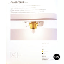 Load image into Gallery viewer, Wall lamp LSP14 Quadrifoglio by Luigi Caccia Dominioni, 1987