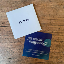 画像をギャラリービューアに読み込む, Gift voucher Magazzino76