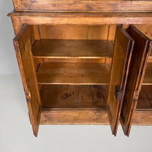 Carica l'immagine nel visualizzatore di Gallery, Wooden and glass sideboard, 1930s
