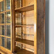 Carica l'immagine nel visualizzatore di Gallery, Wooden and glass sideboard, 1930s