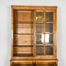 Carica l'immagine nel visualizzatore di Gallery, Wooden and glass sideboard, 1930s
