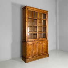 Carica l'immagine nel visualizzatore di Gallery, Wooden and glass sideboard, 1930s