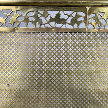 将图片加载到图库查看器,Brass fireplace screen, 1930s