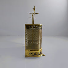 将图片加载到图库查看器,Brass fireplace screen, 1930s