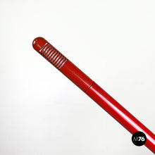 画像をギャラリービューアに読み込む, Red floor lamp Mira by Mario Arnaboldi for Programmaluce, 1980s