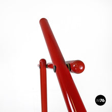 画像をギャラリービューアに読み込む, Red floor lamp Mira by Mario Arnaboldi for Programmaluce, 1980s
