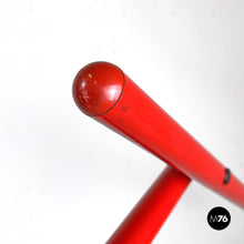 画像をギャラリービューアに読み込む, Red floor lamp Mira by Mario Arnaboldi for Programmaluce, 1980s