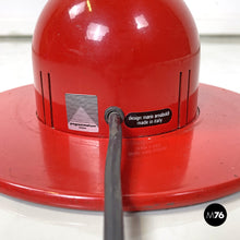 画像をギャラリービューアに読み込む, Red floor lamp Mira by Mario Arnaboldi for Programmaluce, 1980s